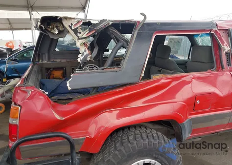 1987 Toyota 4Runner Rn60 из США, поврежденный, VIN JT4RN62S4H0116520